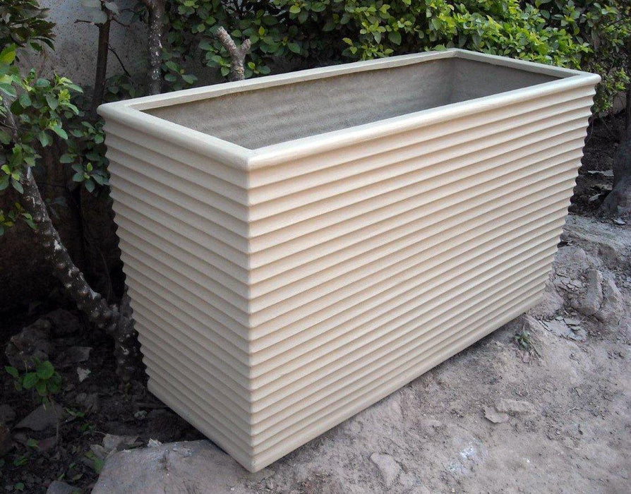 Charcoal Rib Small Fiber Planter - CGASPL