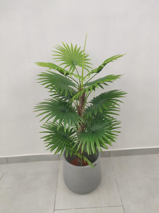 Artificial Fan Palm Plant 24 leaves   - 4 Feet Approx - CGASPL