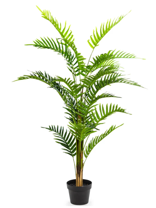 Artificial Fern Palm Plant 24 leaves   - 4 Feet Approx - CGASPL