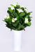 Artificial Fresh frangipani Plant with  Metal Cone Pot - 3 feet - CGASPL