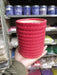 Cylindrical Ceramic Pot in Red