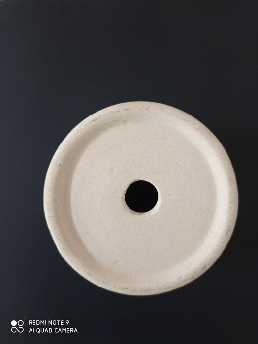 Ribbed Ceramic Pot (Pack of 3) - CGASPL