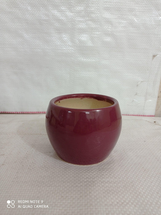 Grape Wine Ceramic Plant Pot
