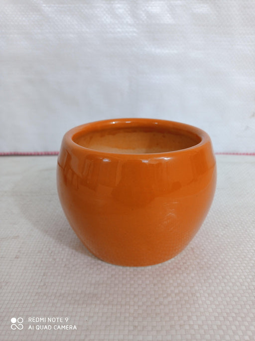 Elegant Handi Round Ceramic Plant Pot