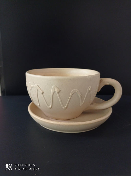 Modern round bowl cup-shaped ceramic pot - Ceram color