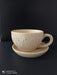 Modern round bowl cup-shaped ceramic pot - Ceram color
