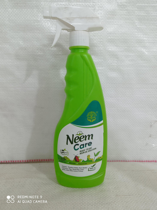 Neem Care, 500 ml - Ready to Use Neem Oil Solution (naturally occurring pesticide) - CGASPL