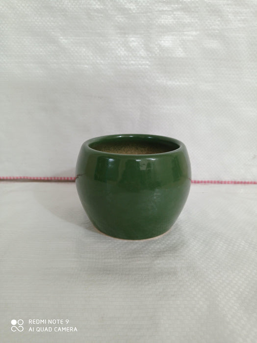 Modern Handi Round Ceramic Plant Pot