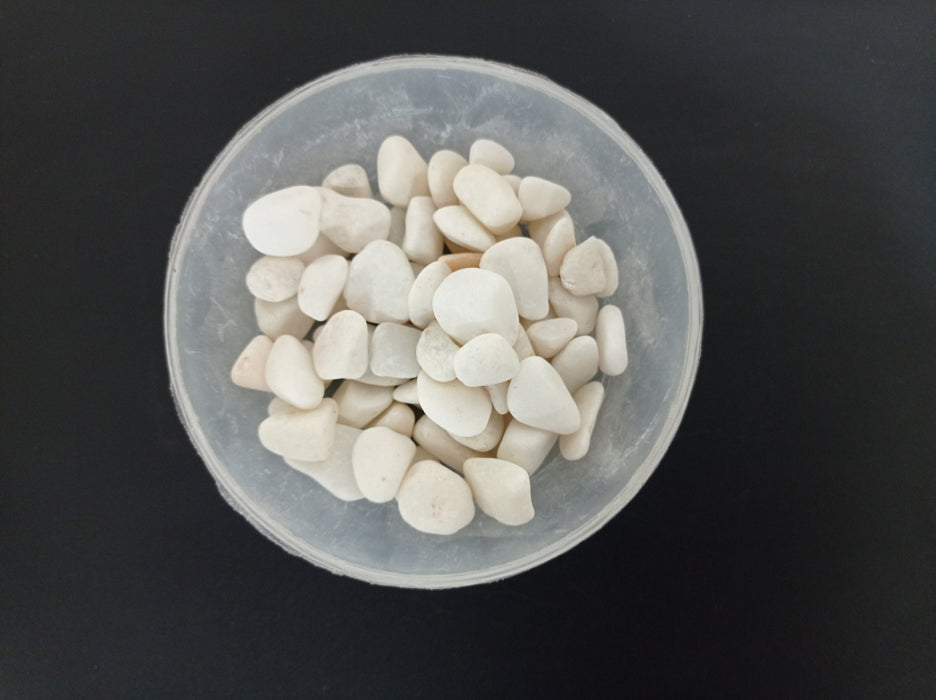 White Pebbles 10-15mm - ChhajedGarden.com