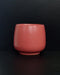 Small Round Red Ceramic Pot (Pack of 3) - ChhajedGarden.com