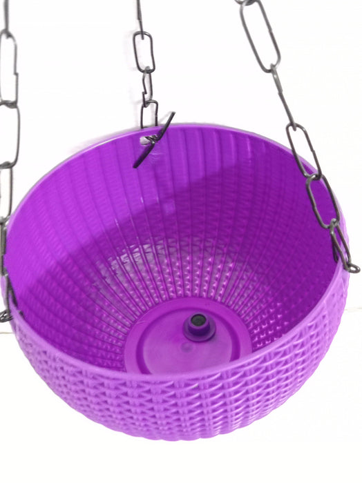 Pink Hanging Baskets | Hanging Planter Baby Pink | Chhajed Garden
