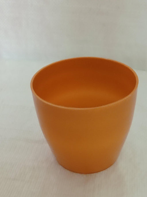 5 Inch Brownish Orange Singapore Pot (Pack of 12) - ChhajedGarden.com