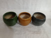 Set of 3 Ceramic Plant Pots for Tabletop Decor