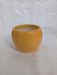 Vibrant Yellow Ceramic Plant Pot