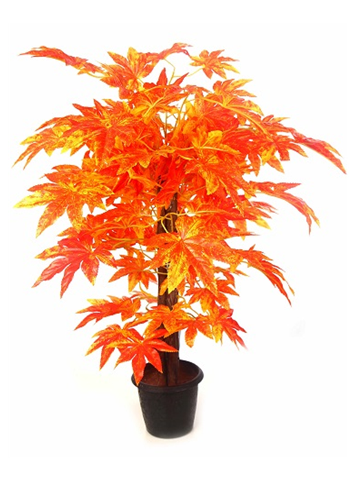 Artificial Maple Plant Orange - 2 feet - CGASPL