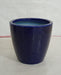 Stylish ceramic pot set in blue color