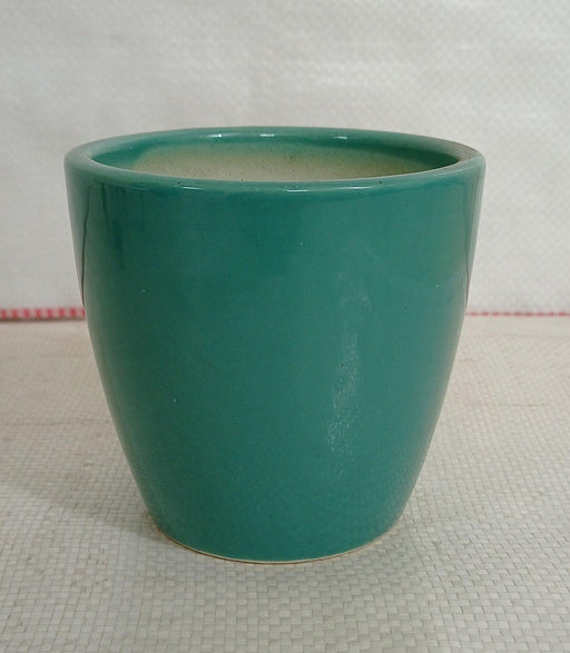 Turquoise round succulent small pots