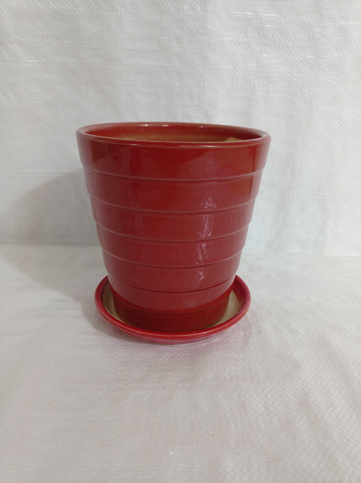Premium quality ceramic pot for indoor and outdoor plants