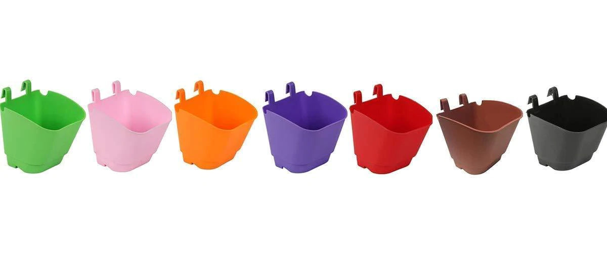 Multicolor Vertical Hook Pot (Pack of 50)