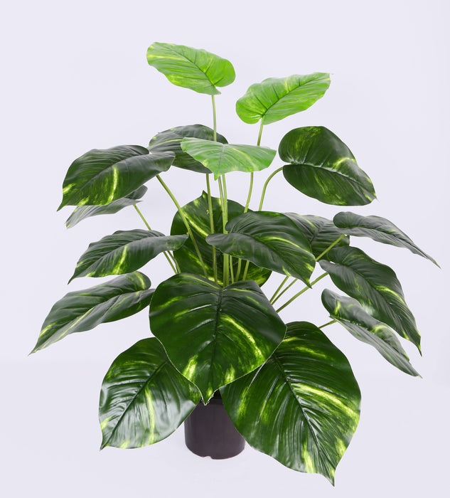 Artificial Photos Plant with 18 Leaves - 2 feet (Pack of 3 Plants) - CGASPL