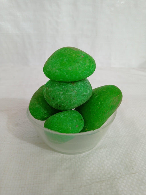 Pebbles Green Big - 5 Kg - ChhajedGarden.com