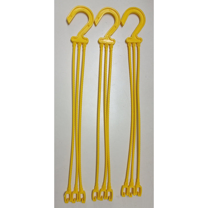 14.5" Long Yellow Hanger For Planter (Pack of 20) - CGASPL