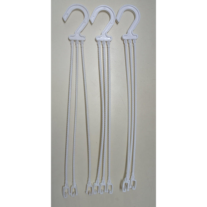 14.5" Long White Hanger For Planter (Pack of 20) - CGASPL