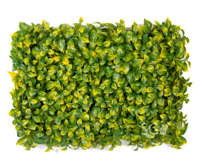 Artificial Vertical Garden  3743-S for Indoors only 60 cm*40 cm  (Pack of 44 Tiles  - Area covered  114.4 Sq. ft ) - CGASPL