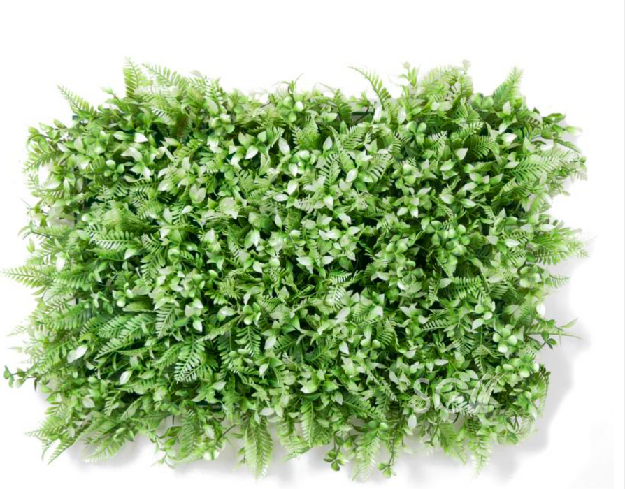 Artificial Vertical Garden  3969-I for Indoors only 60 cm*40 cm  (Pack of 32 Tiles  - Area covered  83.2 Sq. ft ) - CGASPL