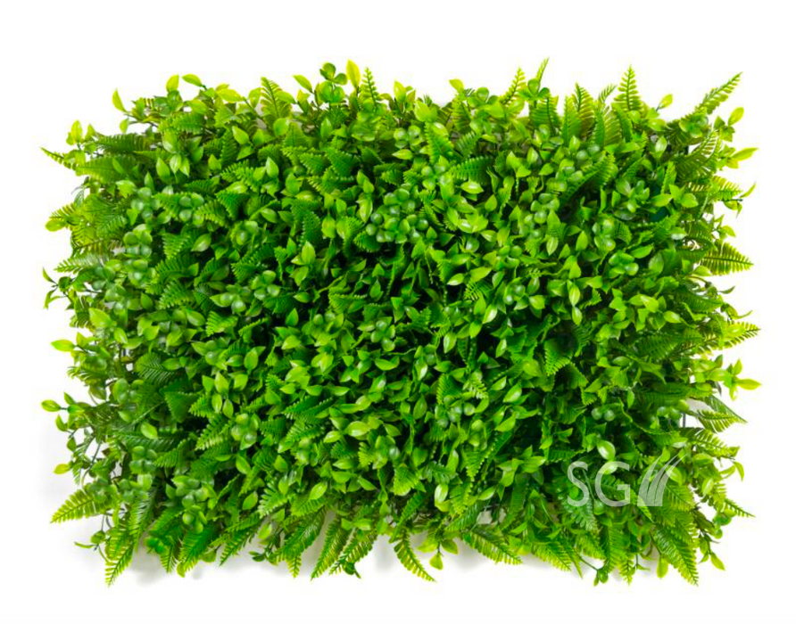 Artificial Vertical Garden  3969-H for Indoors only 60 cm*40 cm  (Pack of 32 Tiles  - Area covered  83.2 Sq. ft ) - CGASPL