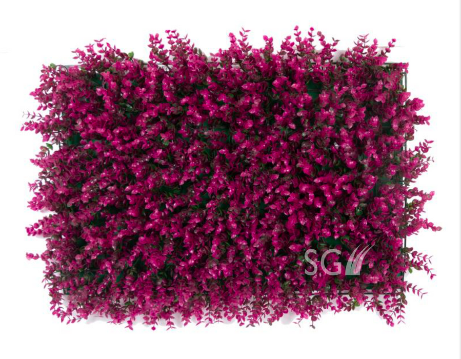 Artificial Vertical Garden  3743-F for Indoors only 60 cm*40 cm  (Pack of 58 Tiles  - Area covered  150.8 Sq. ft ) - CGASPL