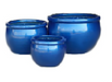 Shiny Blue Pots-Medium - ChhajedGarden.com