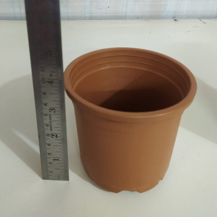 4.5" Flower Pot Terracotta Colour Sunrise Series (11 cm) (Pack Of 12)