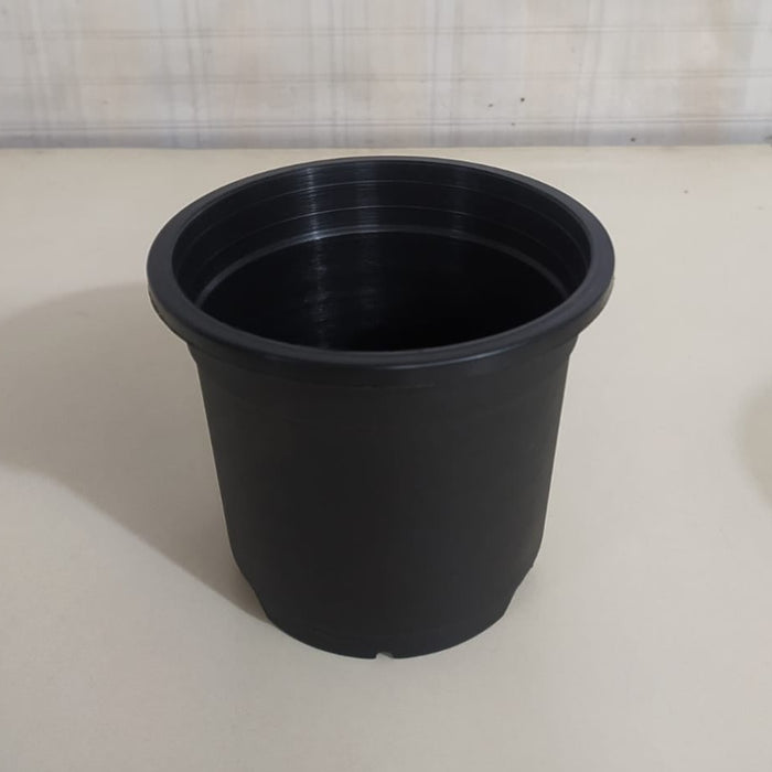 4.5" Flower Pot Black Color Sunrise Series (11 cm)