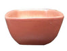 Big Square Ceramic Pots, Brownish (Pack of 3)