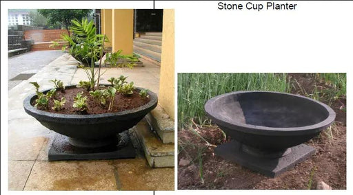 Stone Cup Planter Standard FRP Planter