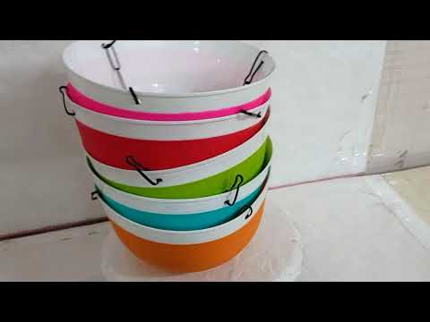 Hanging Pots for Plants | Double Color Hanging Pot | Chhajed Garden