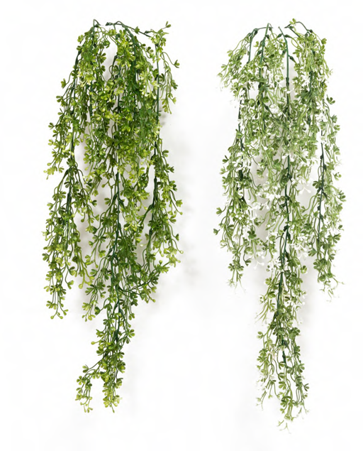 plastic creeper plants Artificial 9068 5 Head Plastic Flower Hanging Creeper 80 cm -Pack of 1 – ChhajedGarden.com