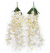 Artificial 3755 W White Frusia Orchid Hanging Creeper 96 cm-Pack of 12 - CGASPL
