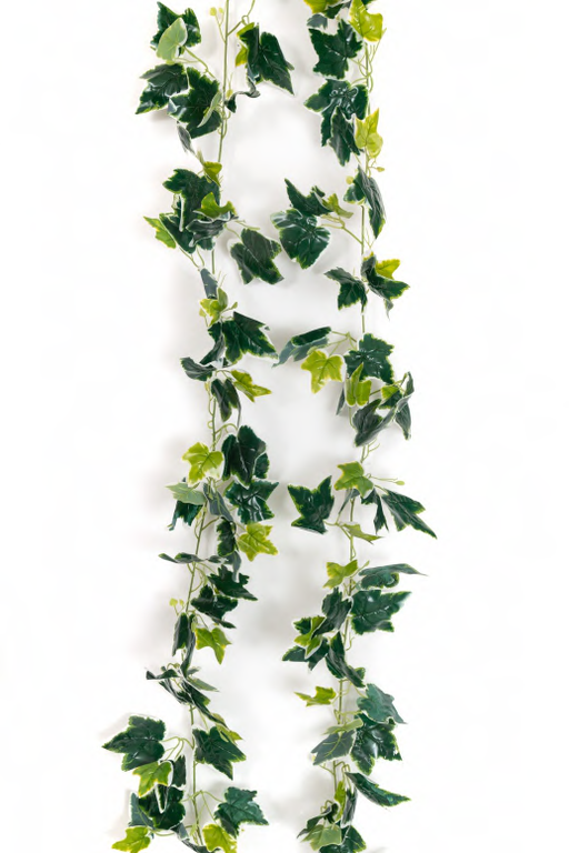 Artificial 9079 Real Touch Ivy Leaves Garland 6.5 ft-Pack of 12 - CGASPL