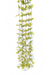 Artificial 3653 JJ Real Touch Mini Croton Leaves Garland 6.5 ft-Pack of 24 - CGASPL