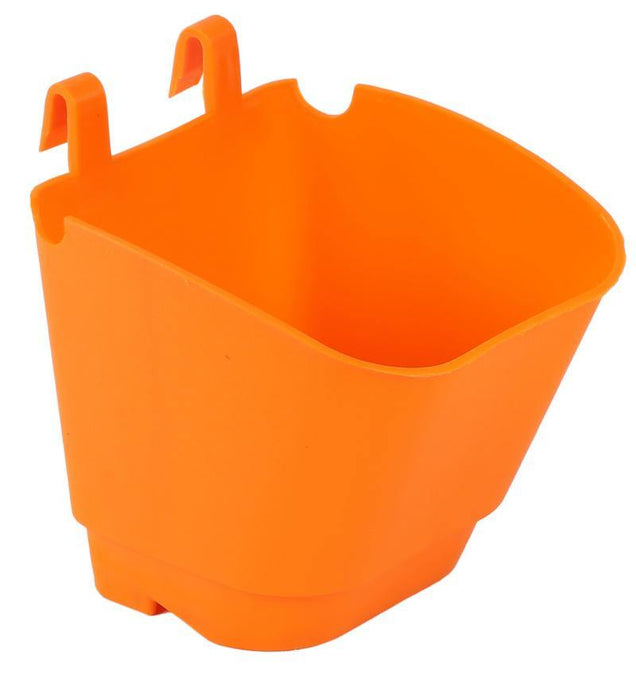 Orange Vertical Hook Pot