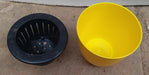 Self Watering Planter 4", Yellow (Pack of 6) - CGASPL
