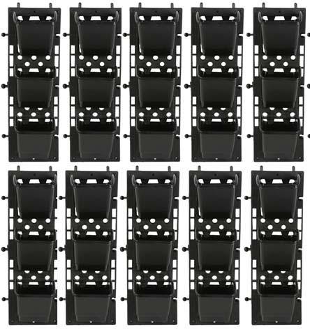 Bio wall Panel Set  for Vertical Garden Living Wall (Pack of 10 Per Set) - CGASPL